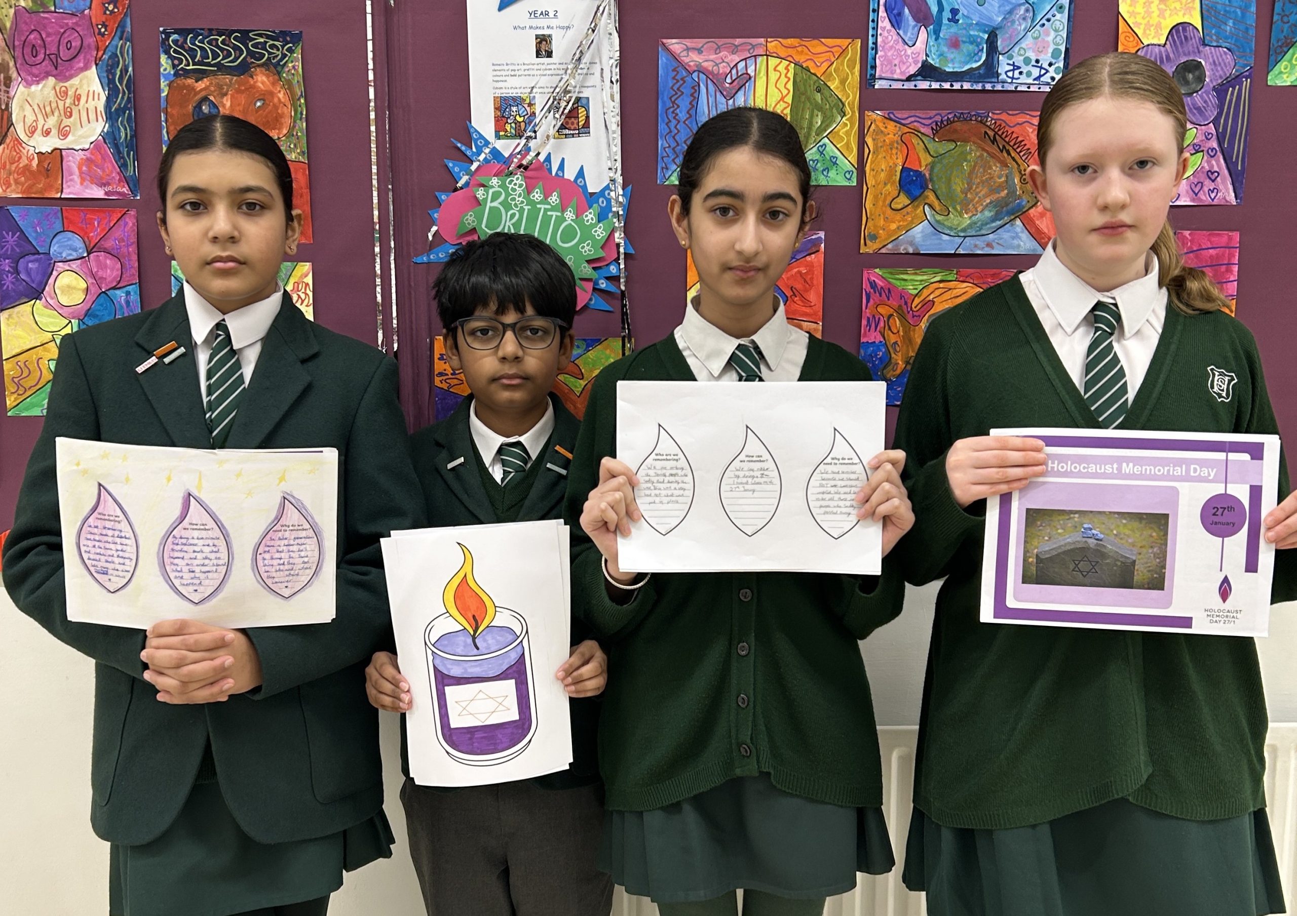 Holocaust Memorial Day - St. Helen's College